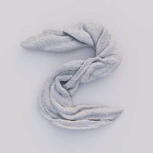 Cloth and Fabric 3D Model for 3D Print and Animation 3D model