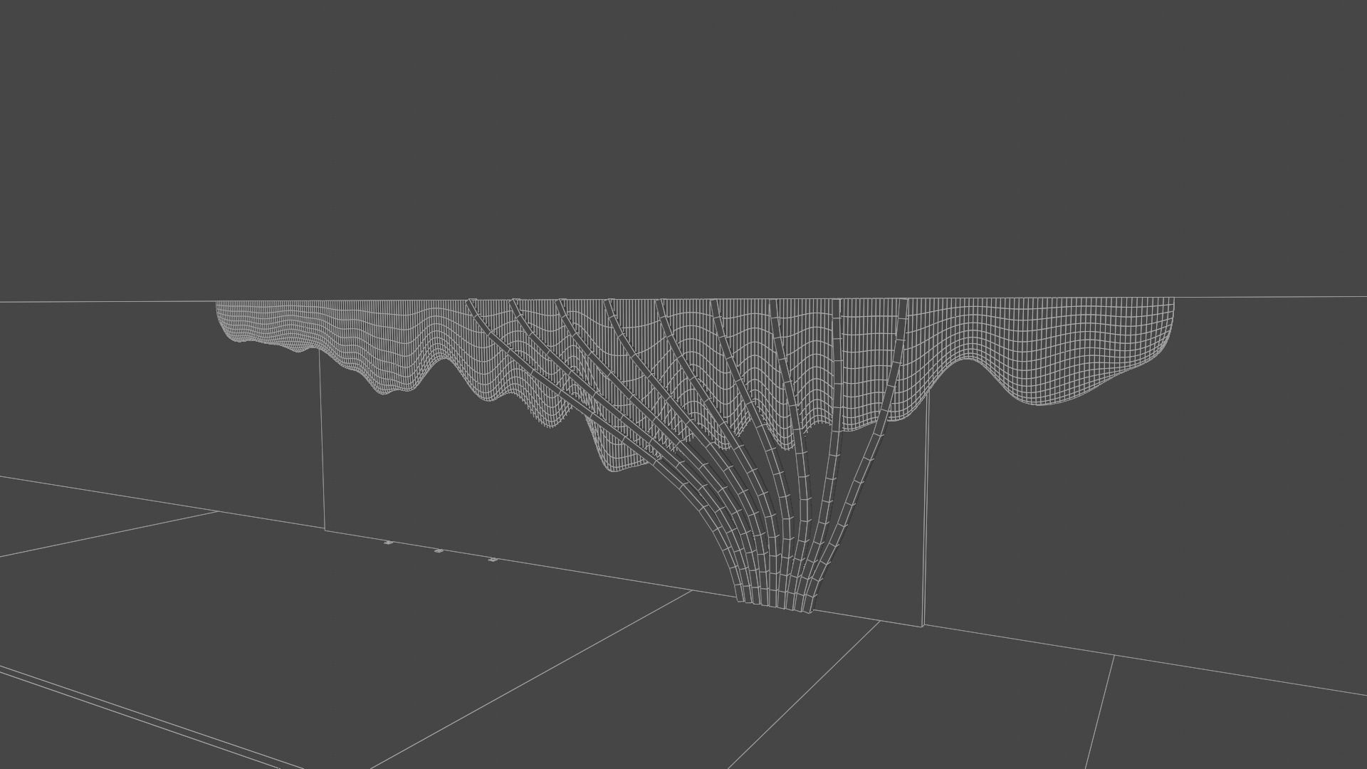 luxury villa house Low-poly 3D model_15