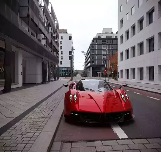 PAGANI HUAYRA ROADSTER 3D model