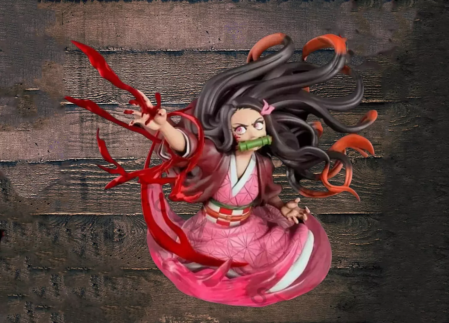 Nezuko Bust 3D Model Ready to Print 3D print model