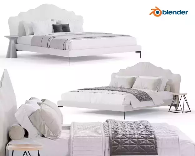 Belle Bed by Diotti
