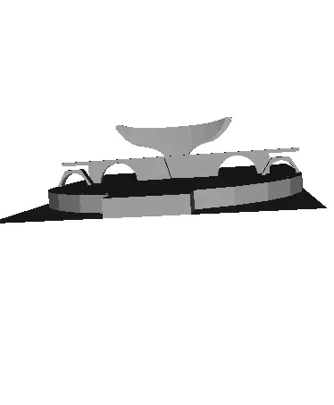 Shamu Stadium Believe SeaWorld Orlando 3D print model