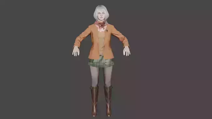 Ashley Graham 3D model