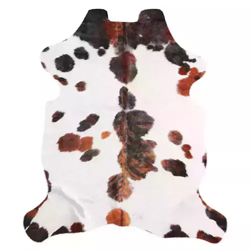 Tricolor Cowhide Rug A27287