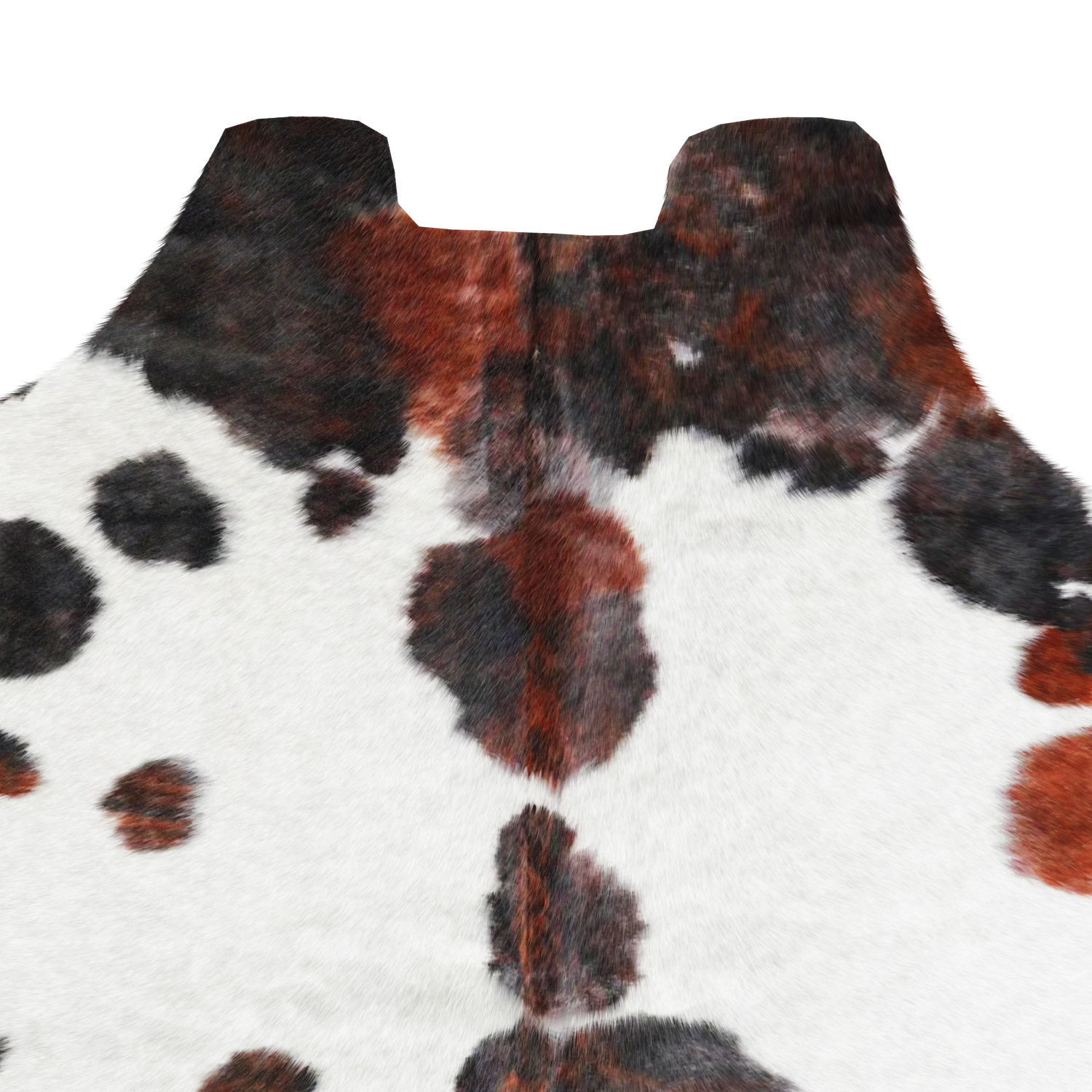 Tricolor Cowhide Rug A27287 3D model_4