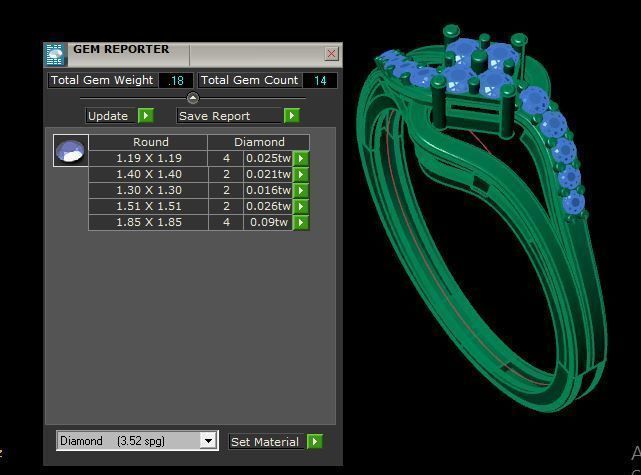 wedding ring  3D print model_18