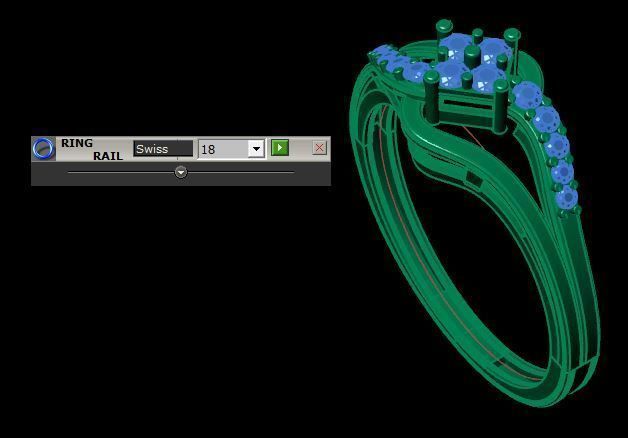 wedding ring  3D print model_17