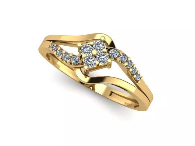 wedding ring  3D print model_0