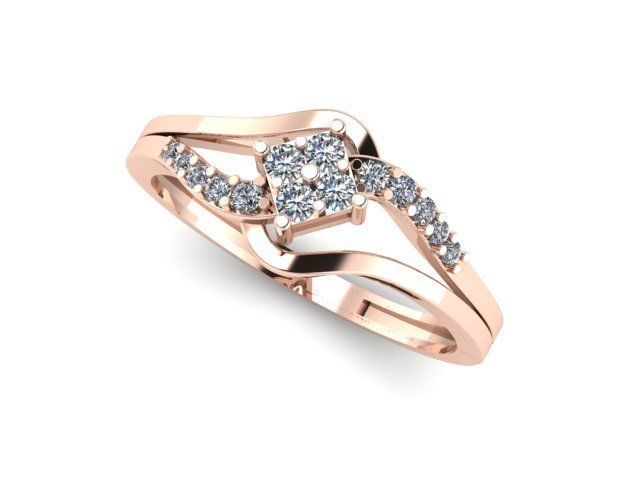 wedding ring  3D print model_2