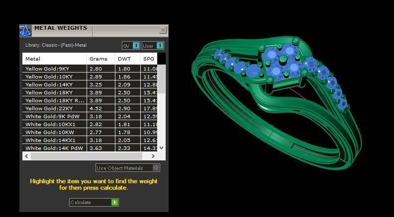 wedding ring  3D print model_19