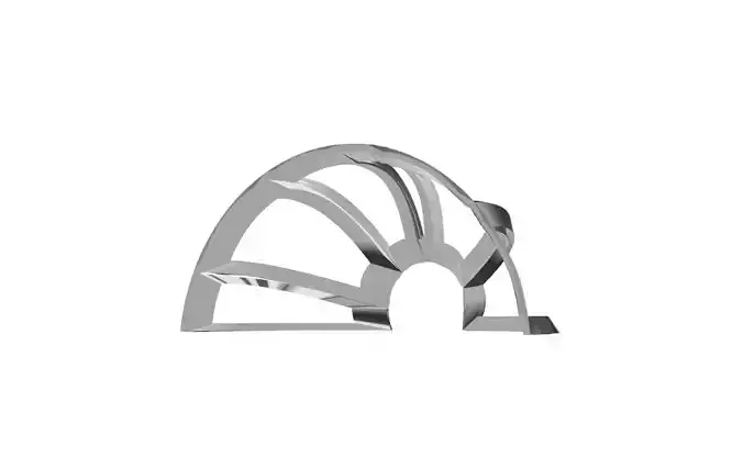 METALIC SHELL 3D print model