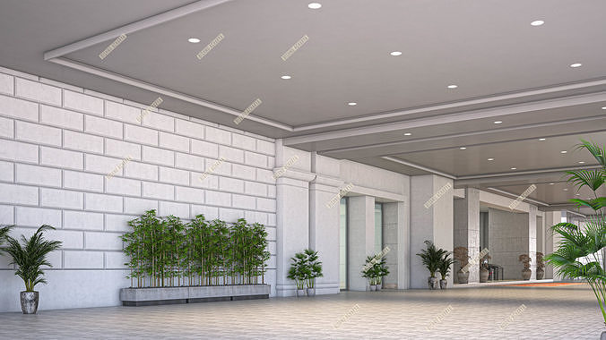ITC Royal Bengal Kolkata Luxury Hotel 3D model 4