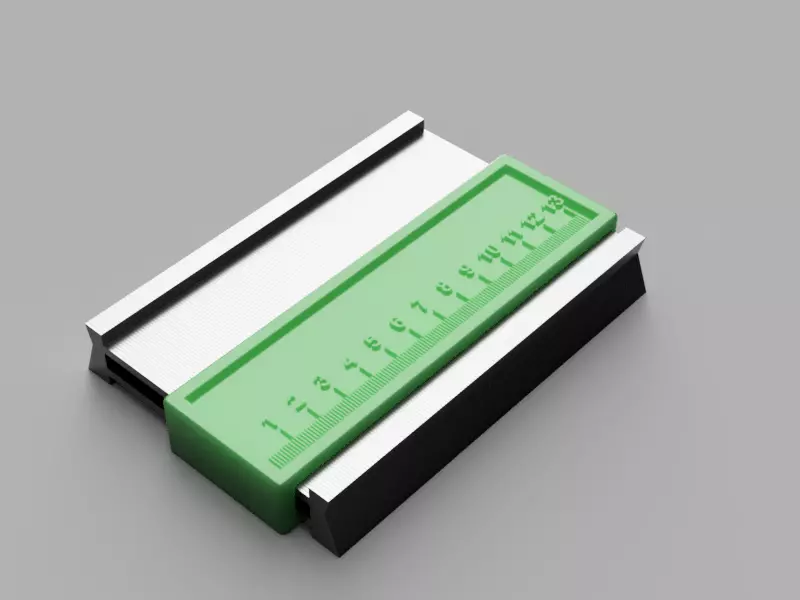 Contour Gauge Profile Tool 3D print model