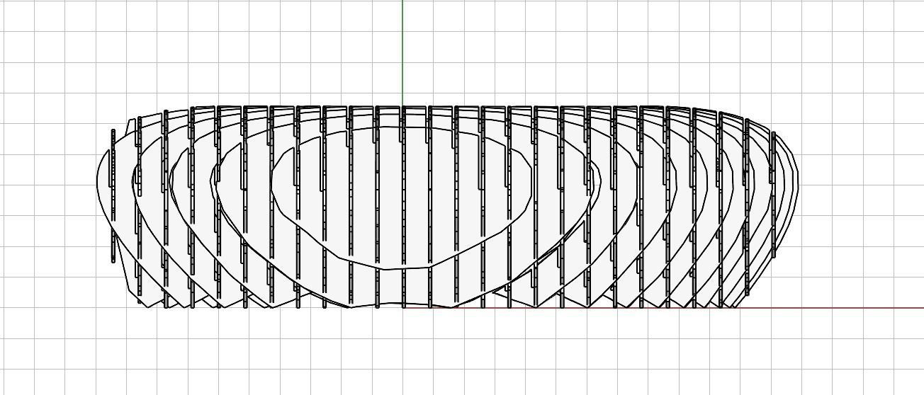 The Parametric Waffle Pavilion 3D model_3