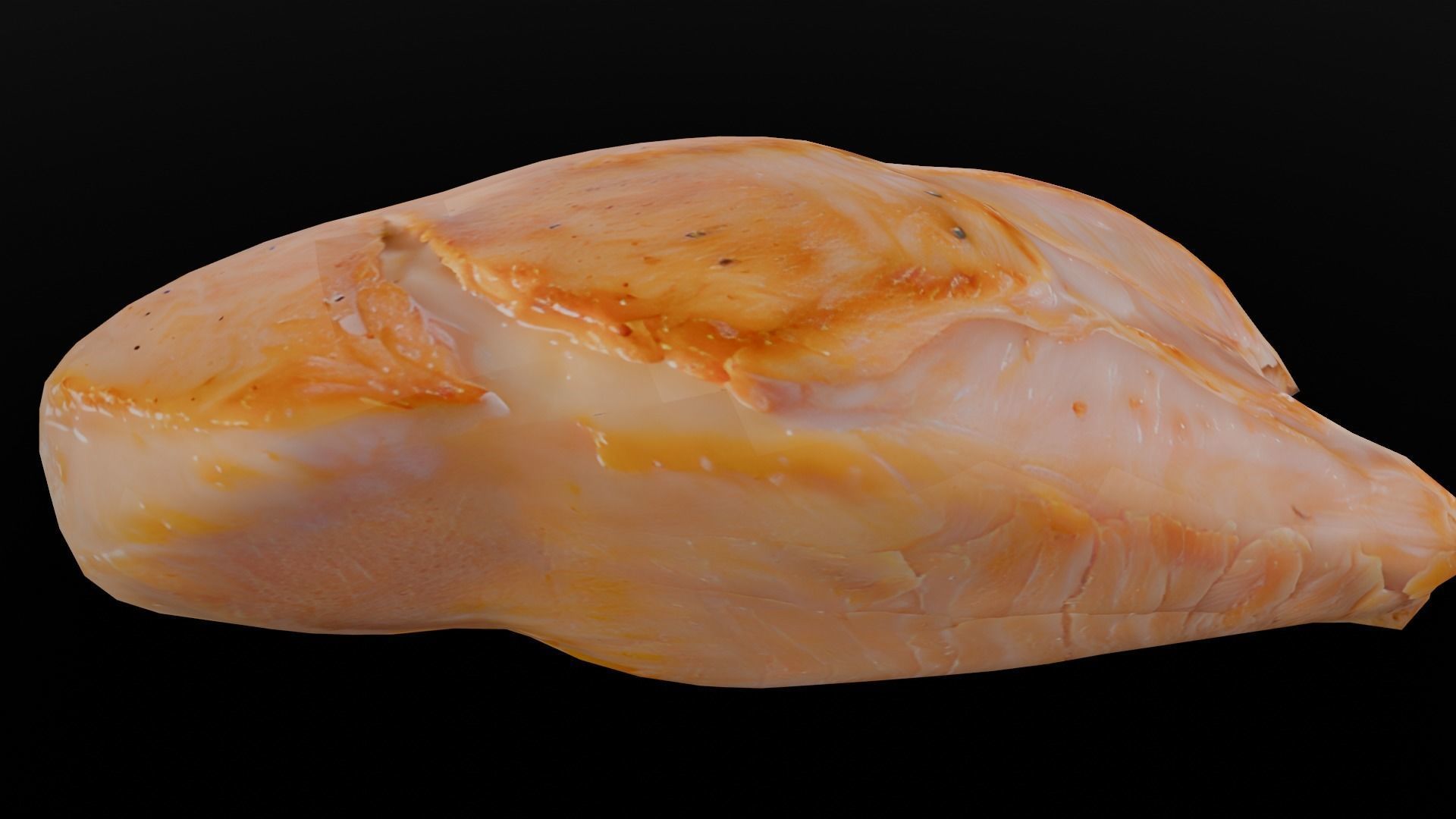 Chicken 3D Model Low-poly 3D model_1