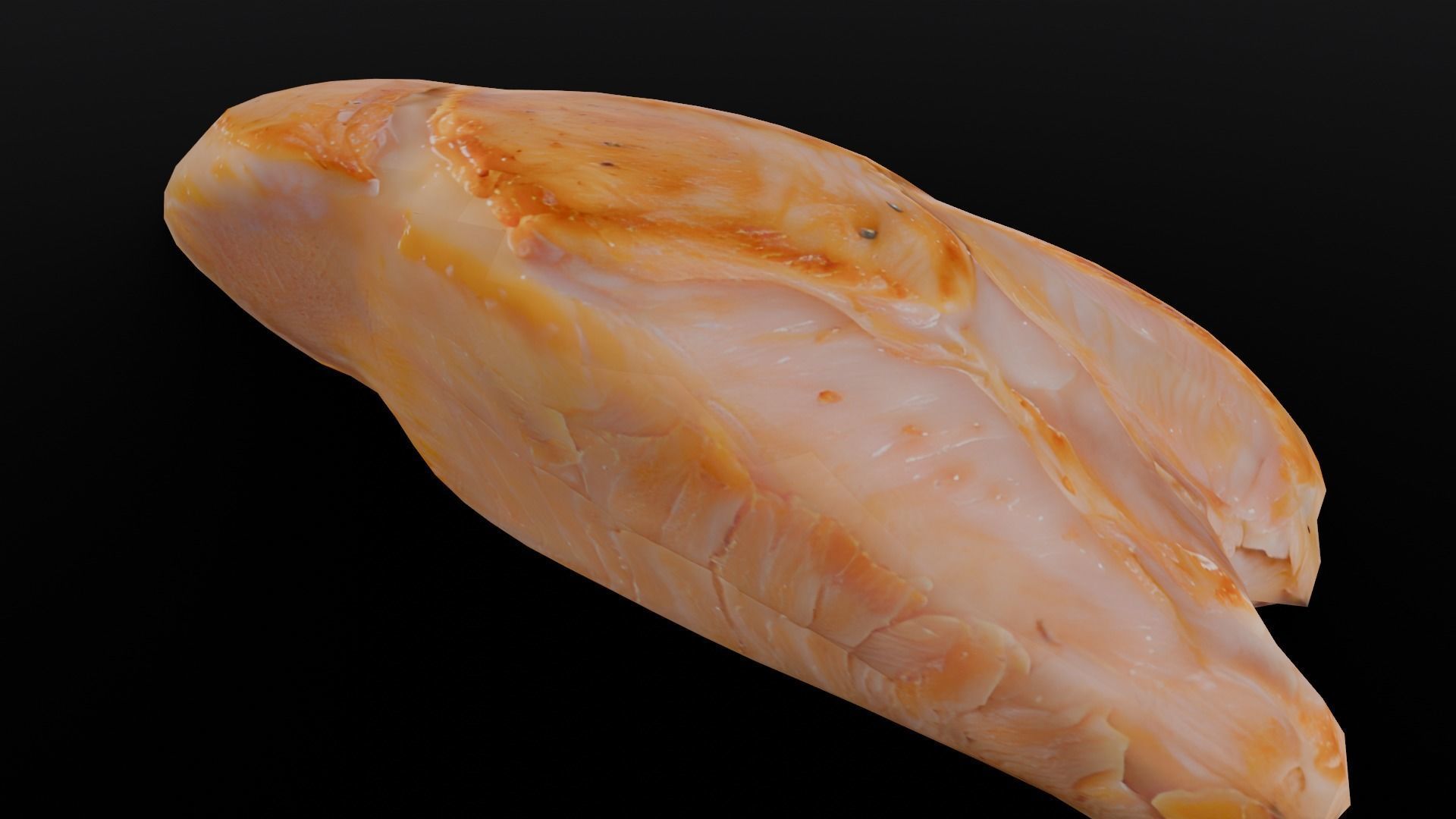 Chicken 3D Model Low-poly 3D model_4