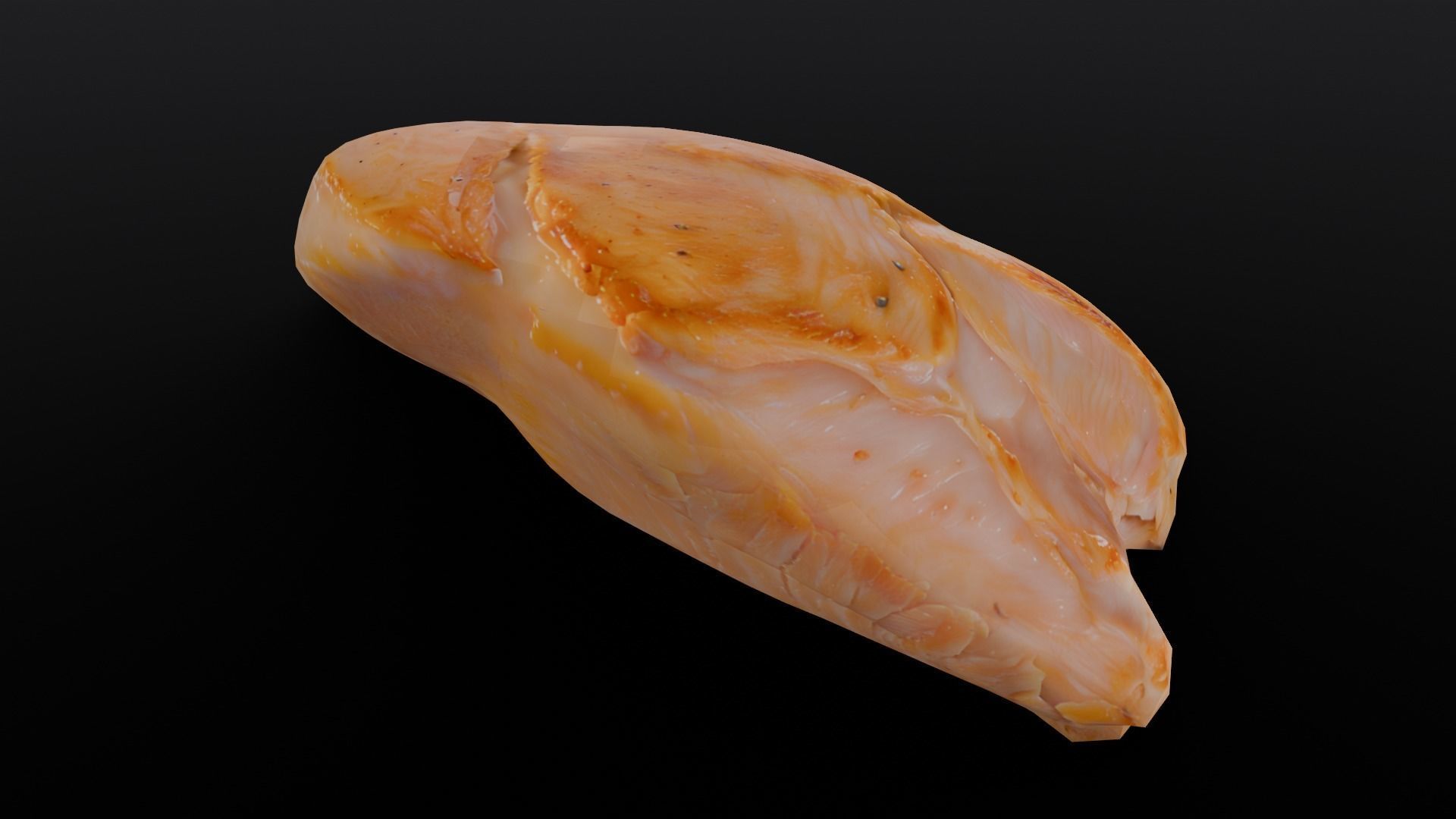 Chicken 3D Model Low-poly 3D model_11