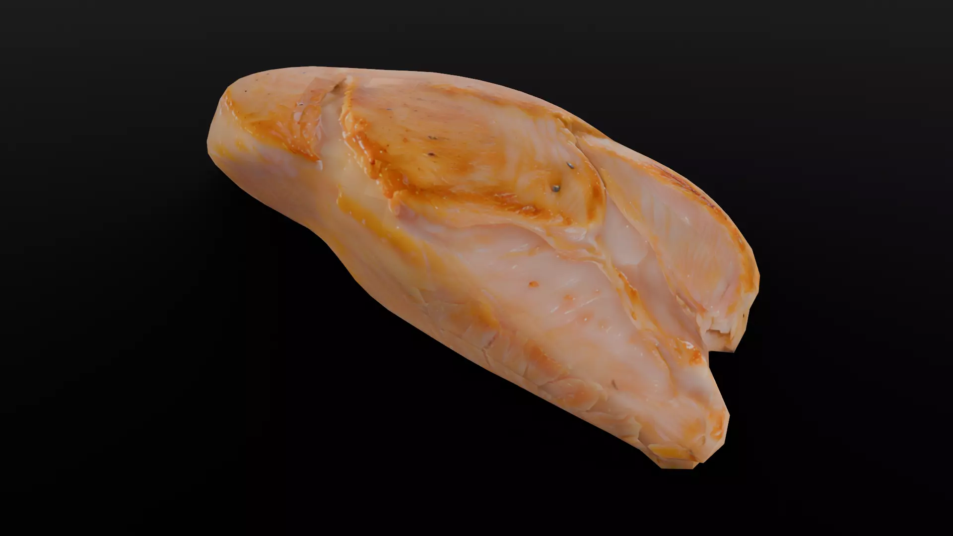 Chicken 3D Model Low-poly 3D model_0