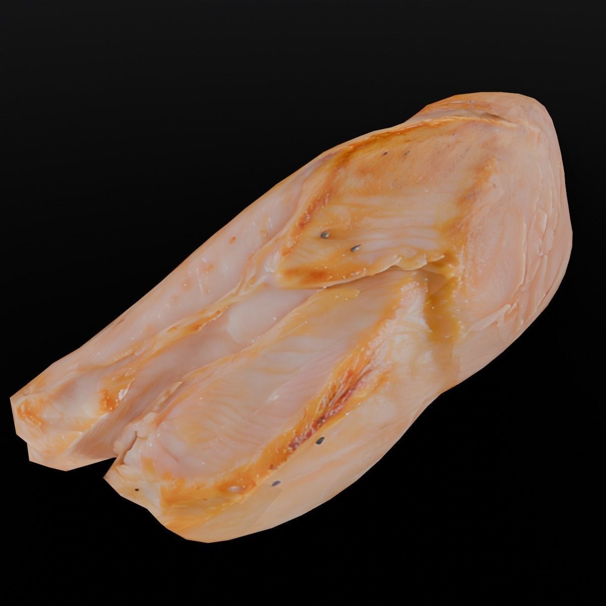 Chicken 3D Model Low-poly 3D model_6