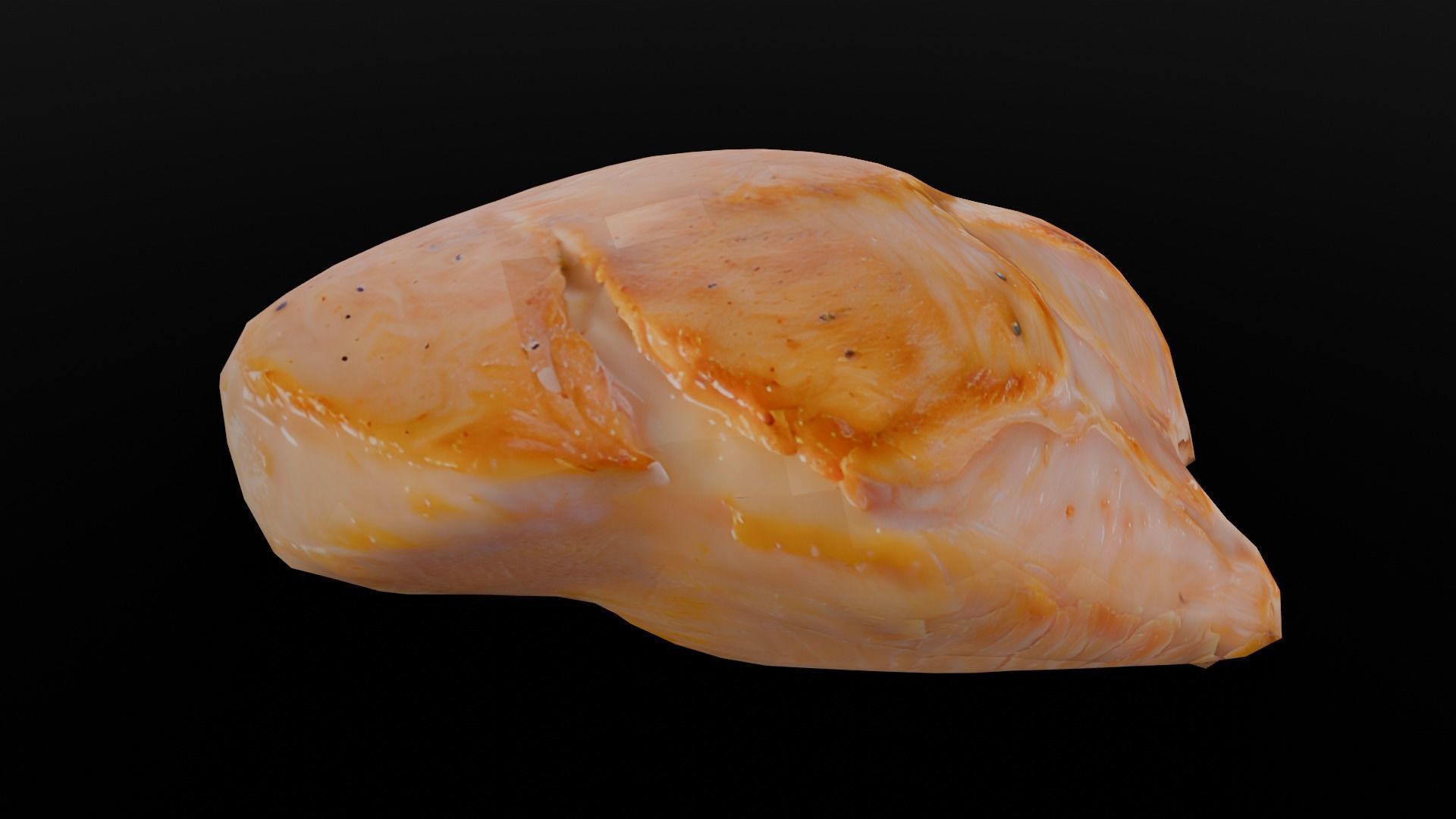 Chicken 3D Model Low-poly 3D model_12