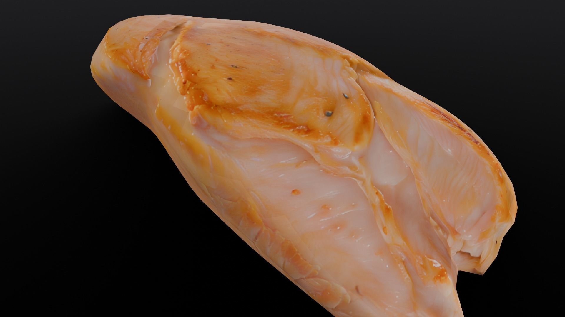 Chicken 3D Model Low-poly 3D model_14