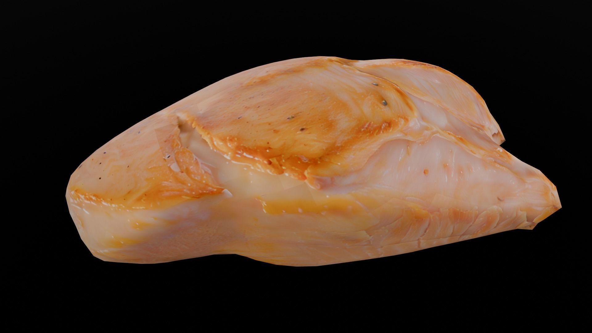 Chicken 3D Model Low-poly 3D model_3