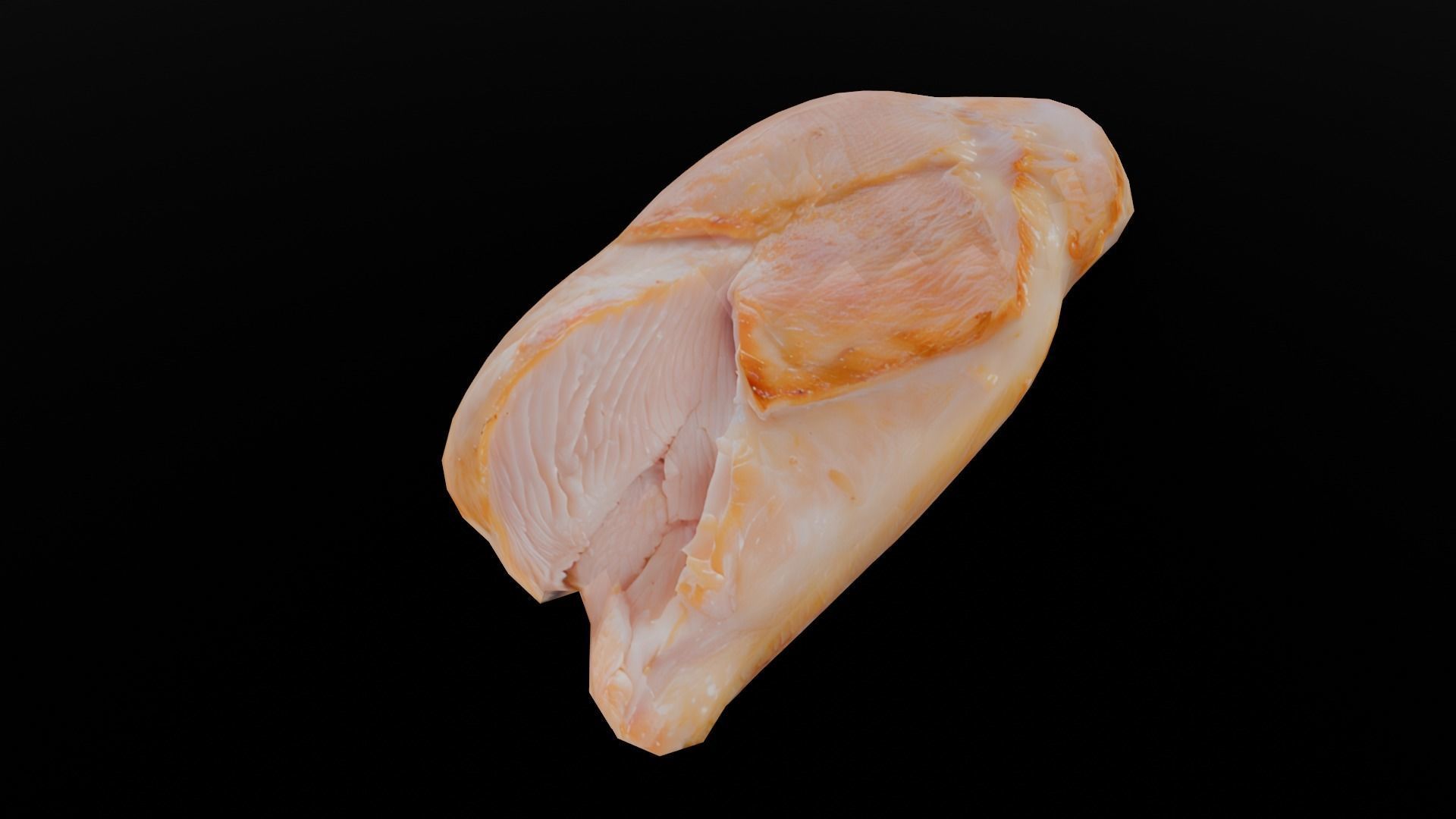 Chicken 3D Model Low-poly 3D model_15