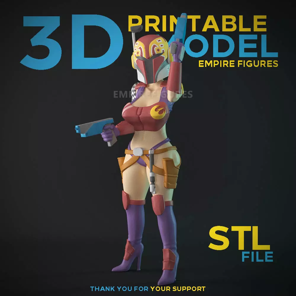 SABINE WREN 3D print model