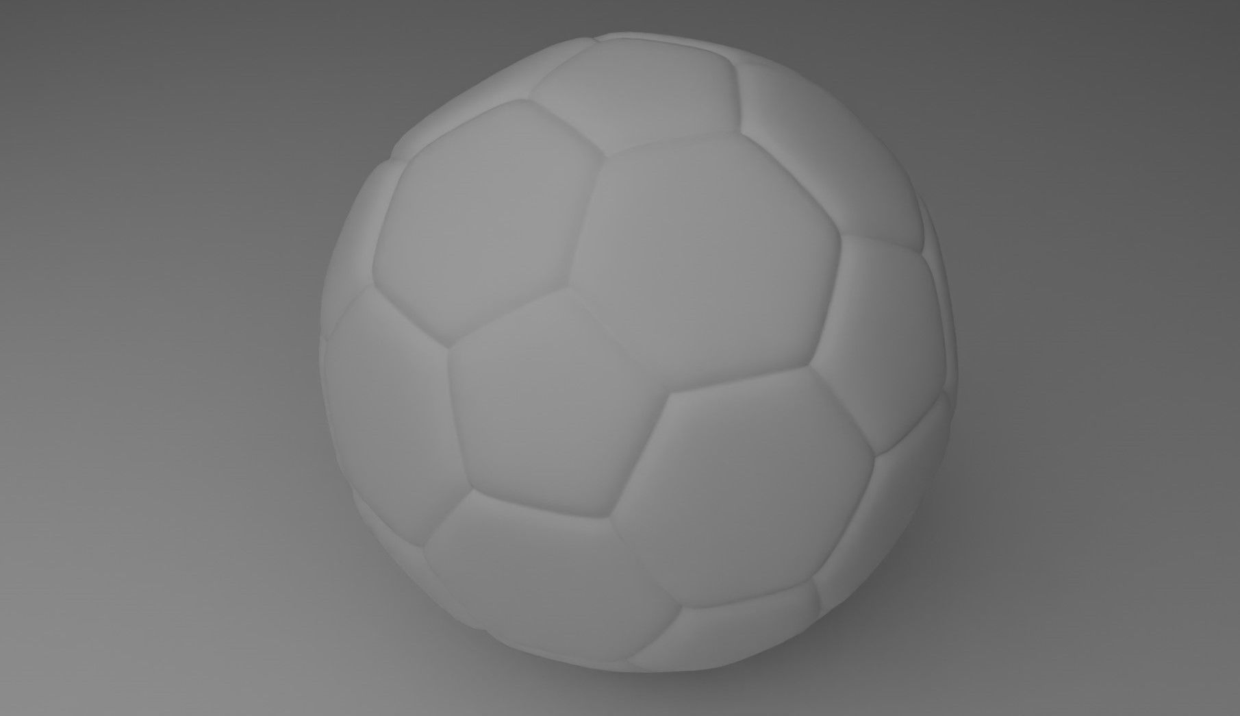 3D soccer ball 3D model_2
