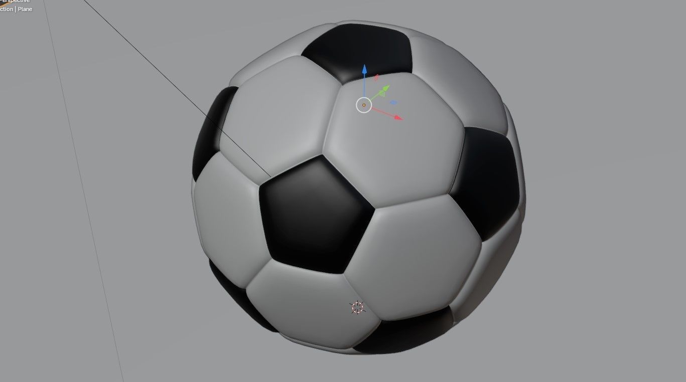 3D soccer ball 3D model_5