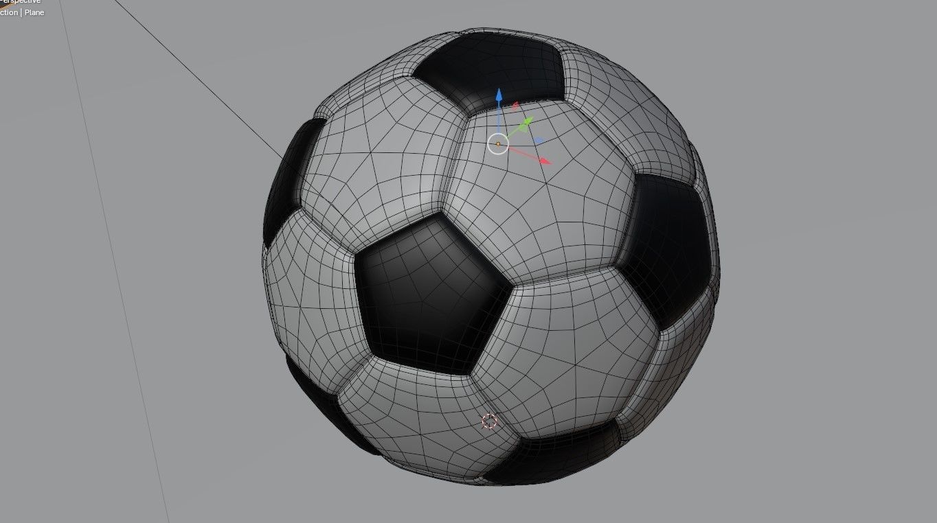 3D soccer ball 3D model_7