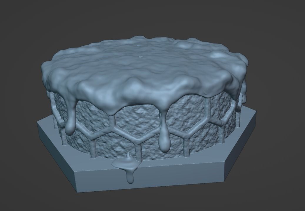 DKC2 King Zing 3D print model_7