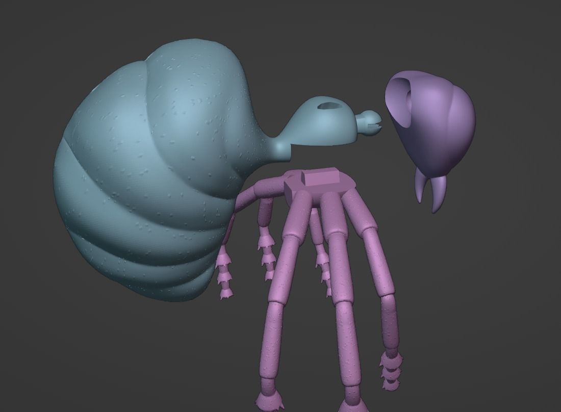 DKC2 King Zing 3D print model_3