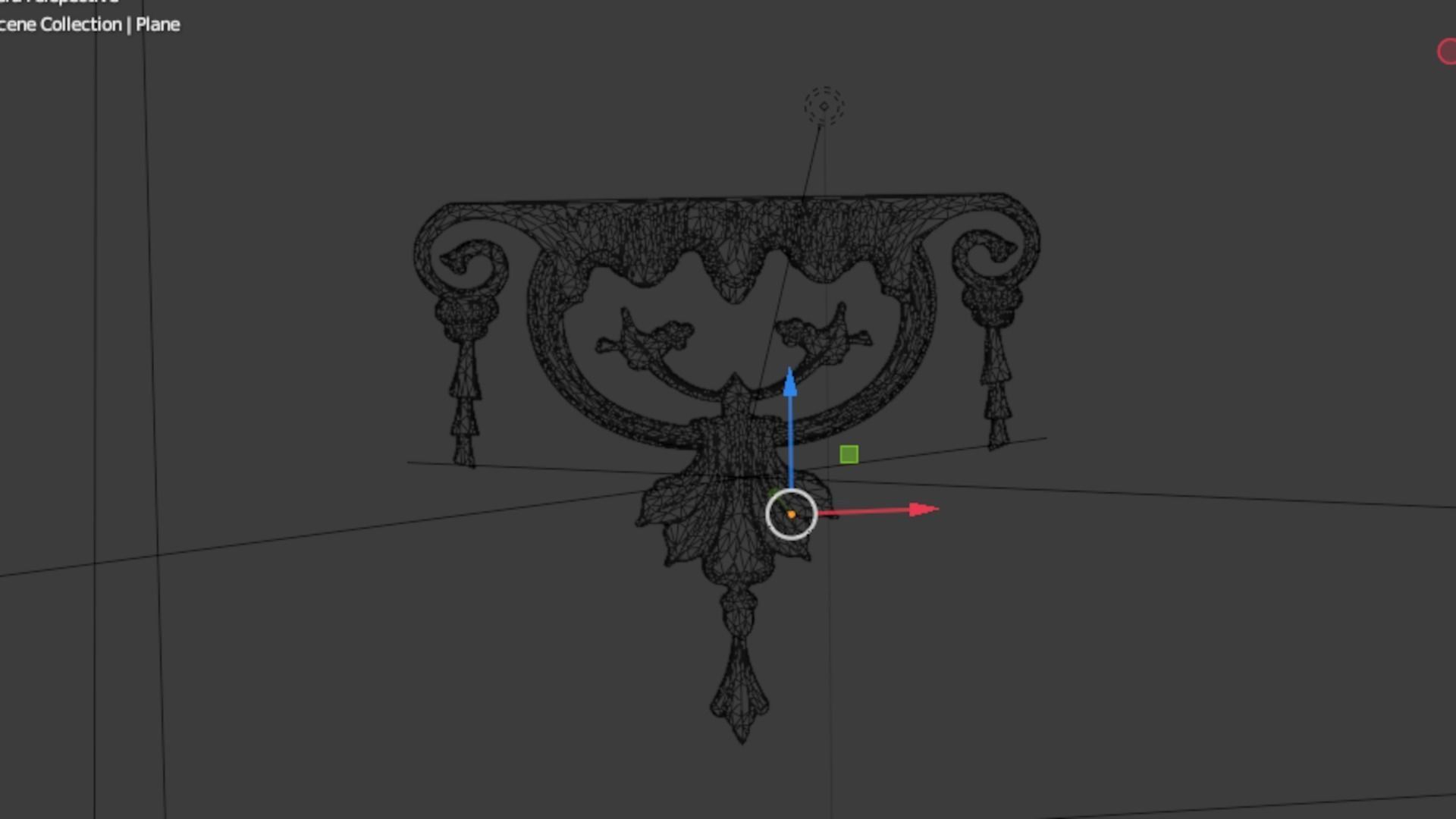 Classic carved decor ornament 503 3D print model_5