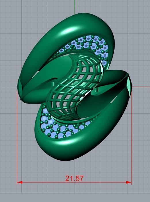 jewelry ring 3D print model_8