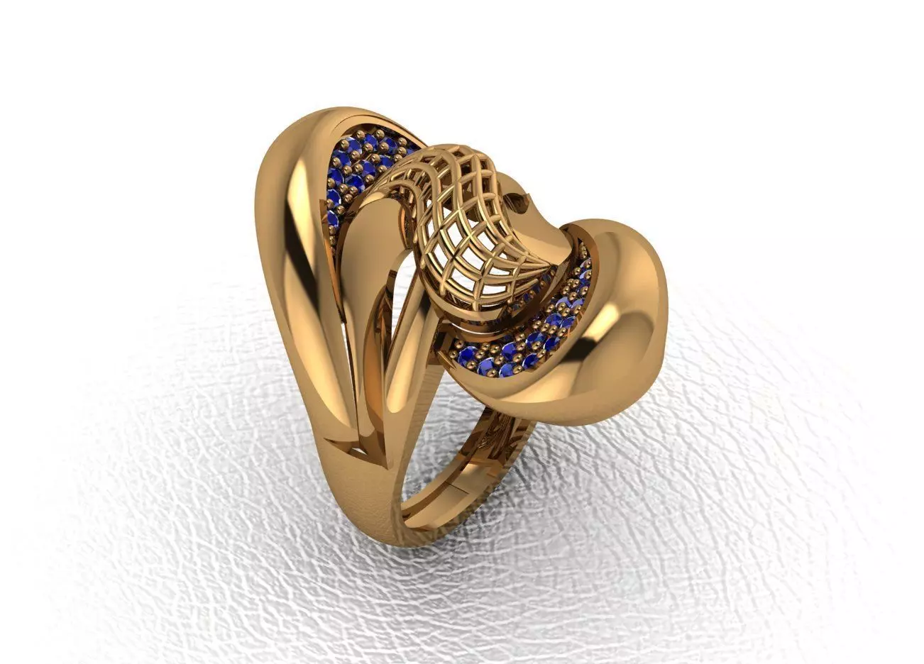 jewelry ring 3D print model_0