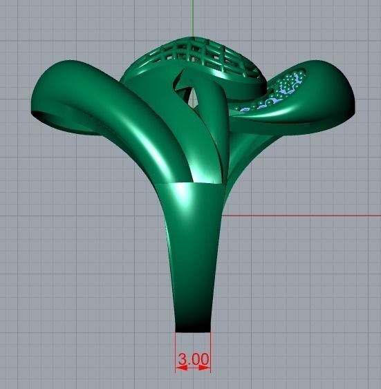 jewelry ring 3D print model_10