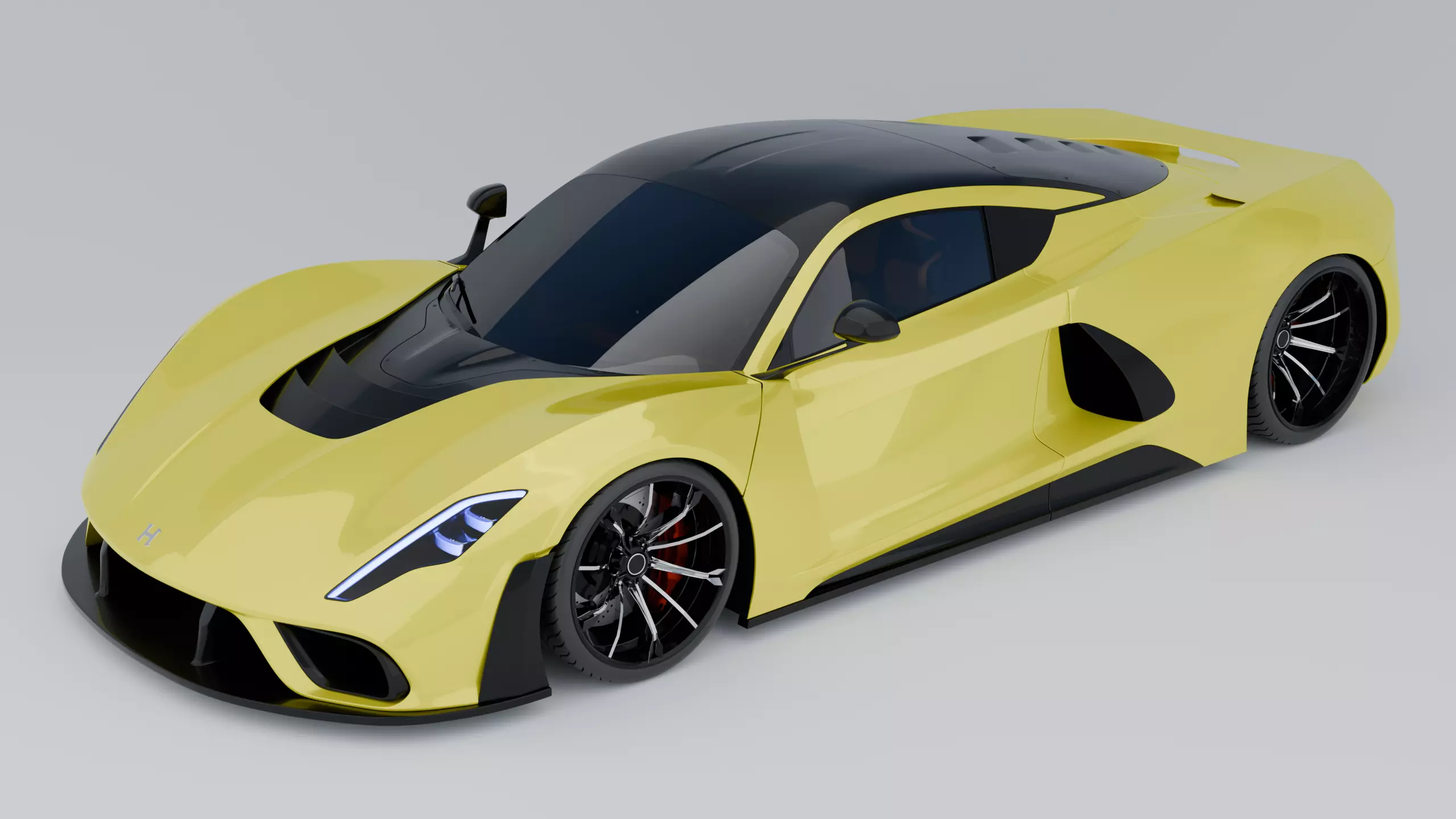 Hennessey Venom F5 3D model