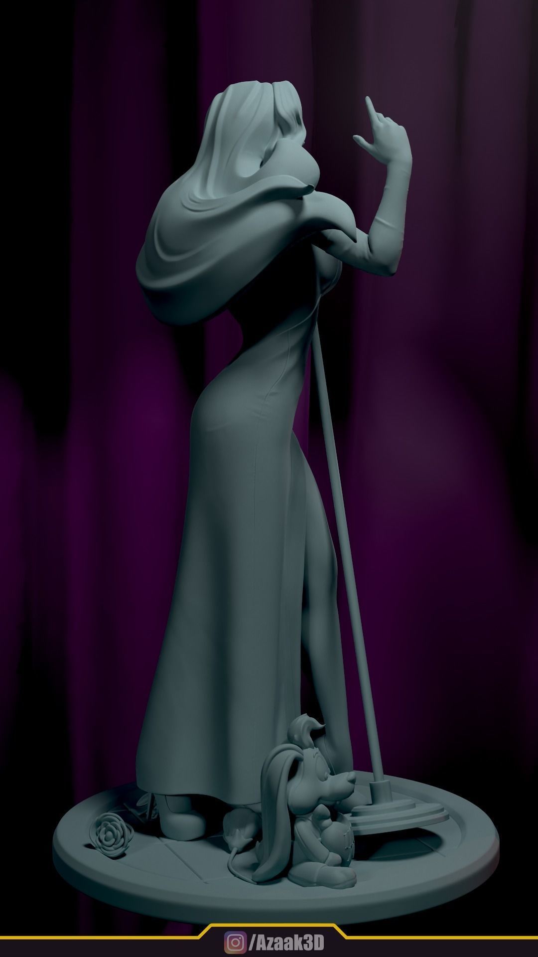Jessica Rabbit Normal Photo Jessica Rabbit 3D model 3D printable | CGTrader