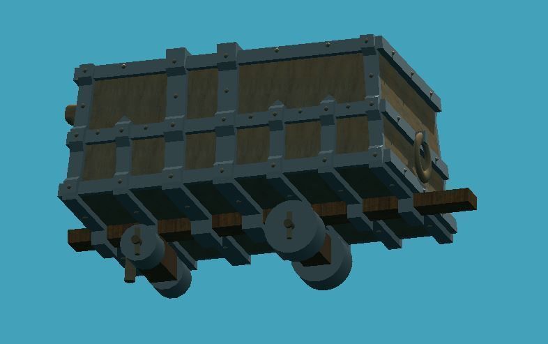 Mining Cart 1556 Free 3D print model_2