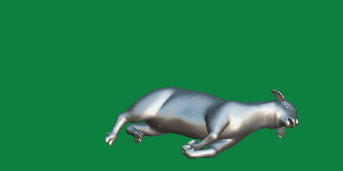 Columbia Sheep Low-poly 3D model_21