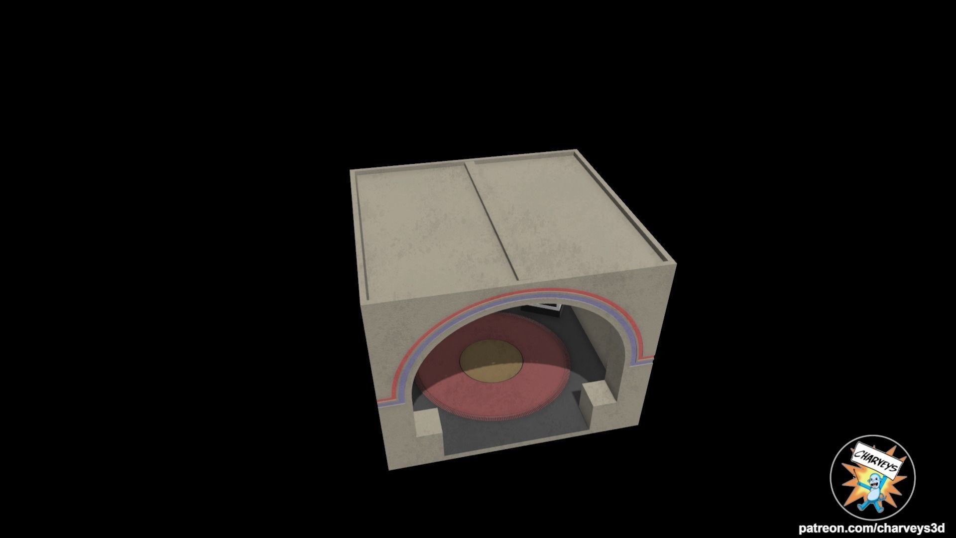 Star Wars Cantina Band Booth Diorama for action figures 3D print model_4