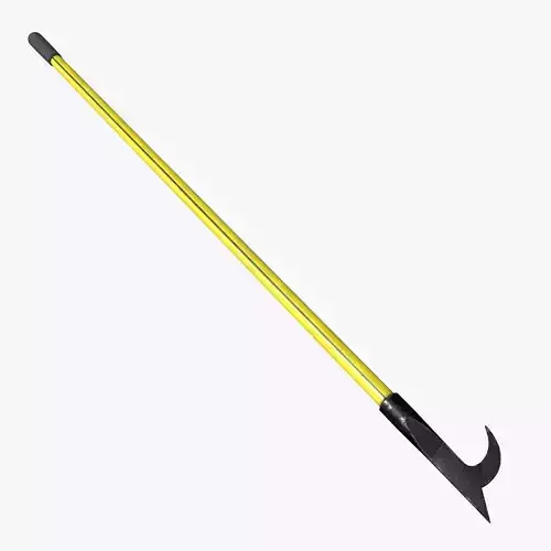 Fire hook Low-poly 3D model
