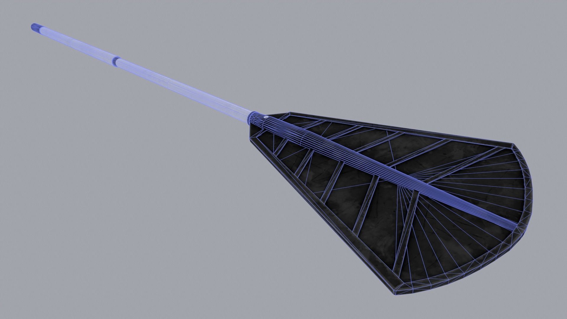 Fire flapper Low-poly 3D model_6