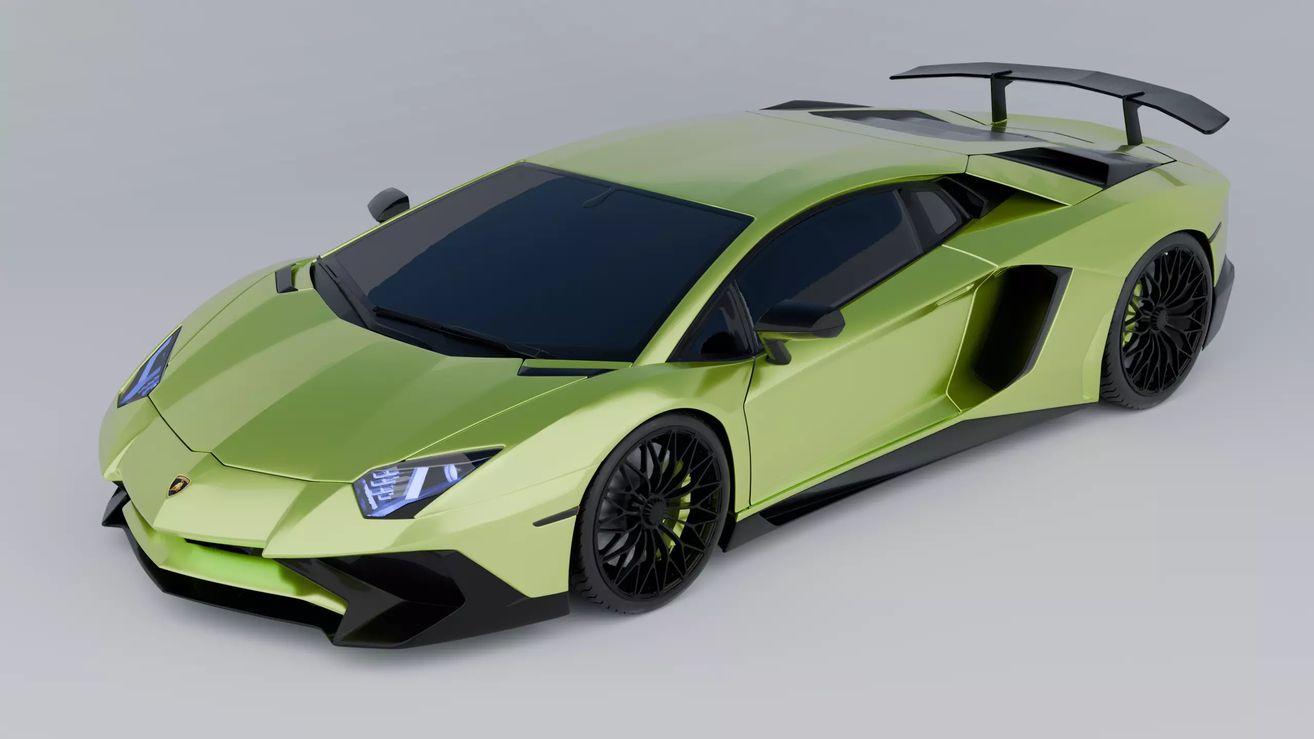 Italian Car 3D model_0