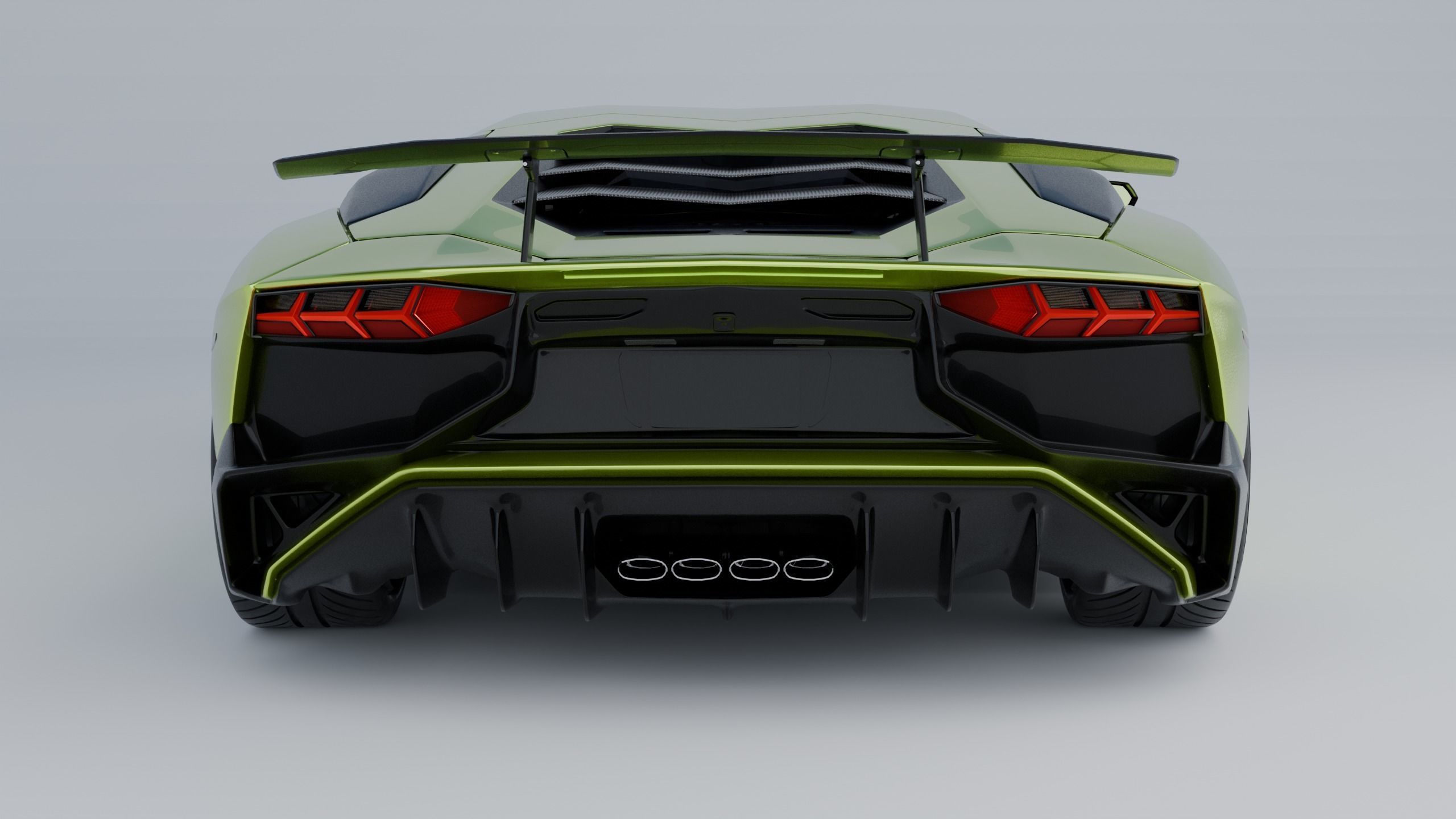 Italian Car 3D model_3