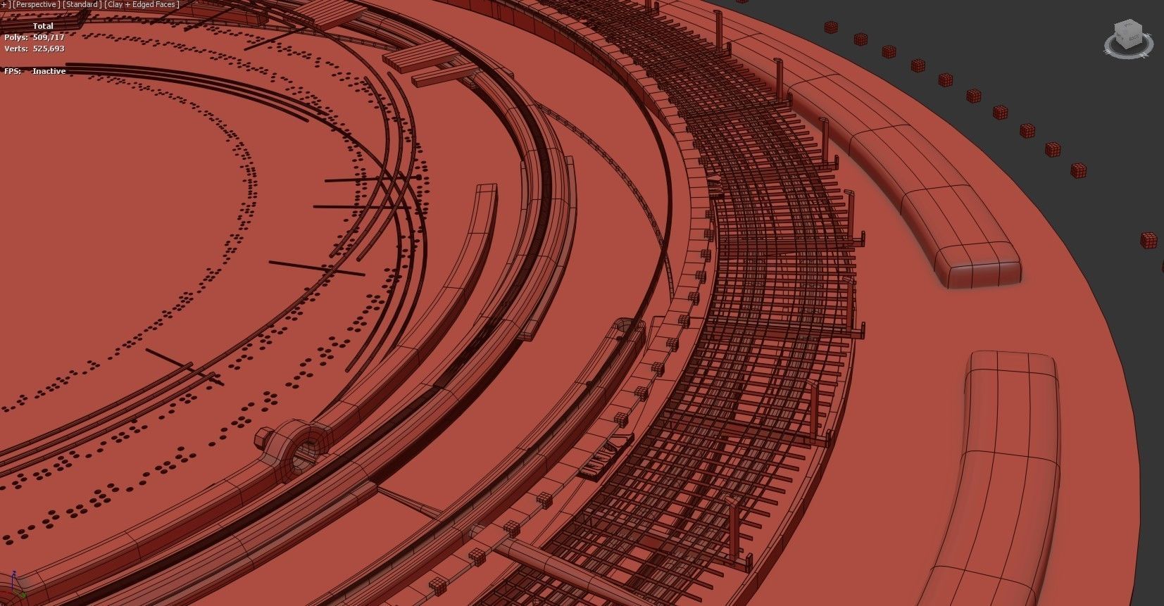 SCIFI GEARMAX STAGE 3D SET 3D model_13