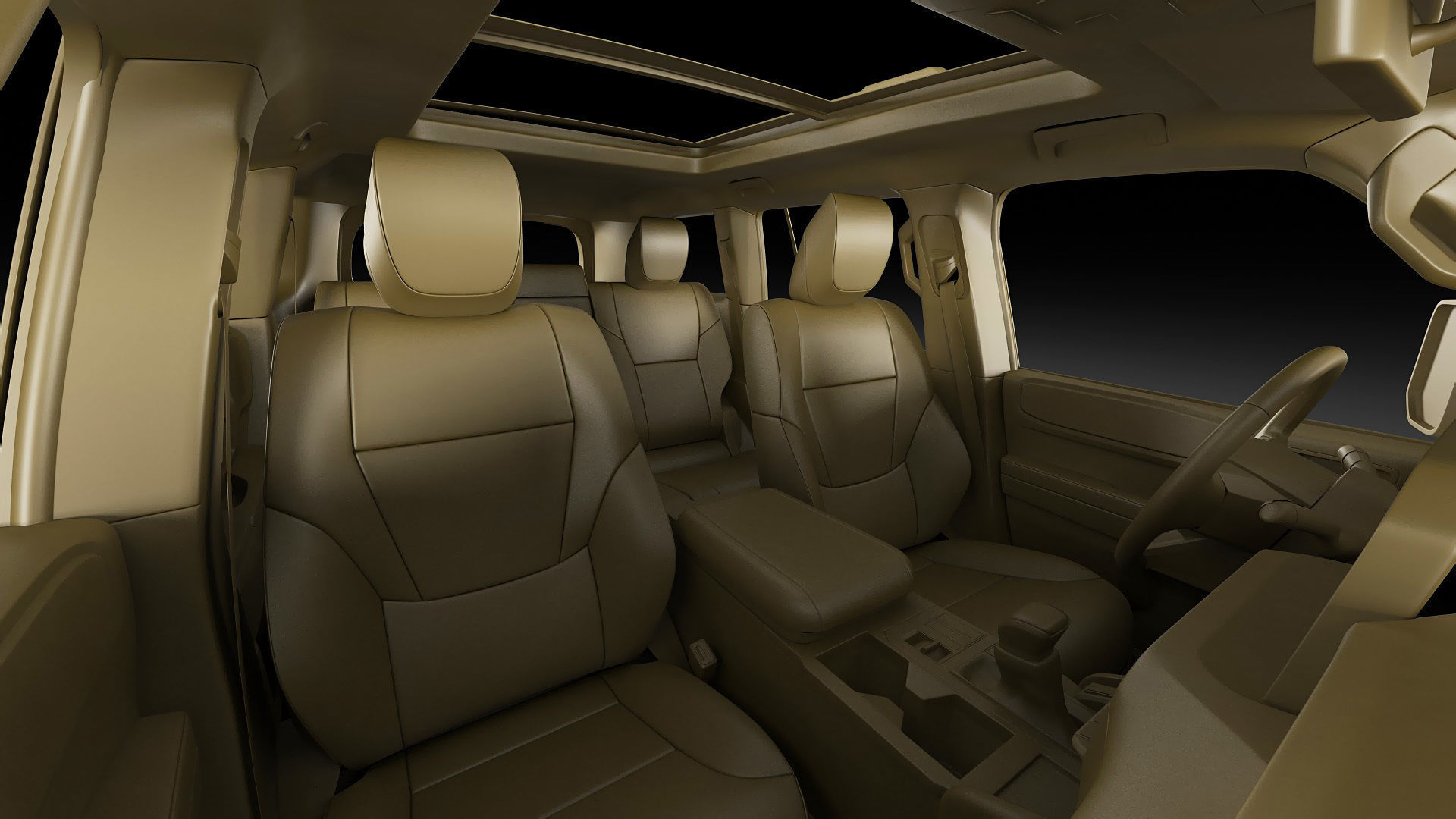 Toyota Land Cruiser 2025 3D model_34