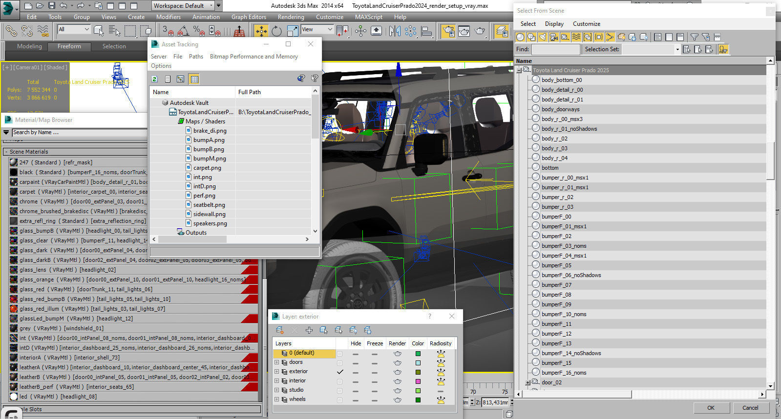 Toyota Land Cruiser 2025 3D model_40