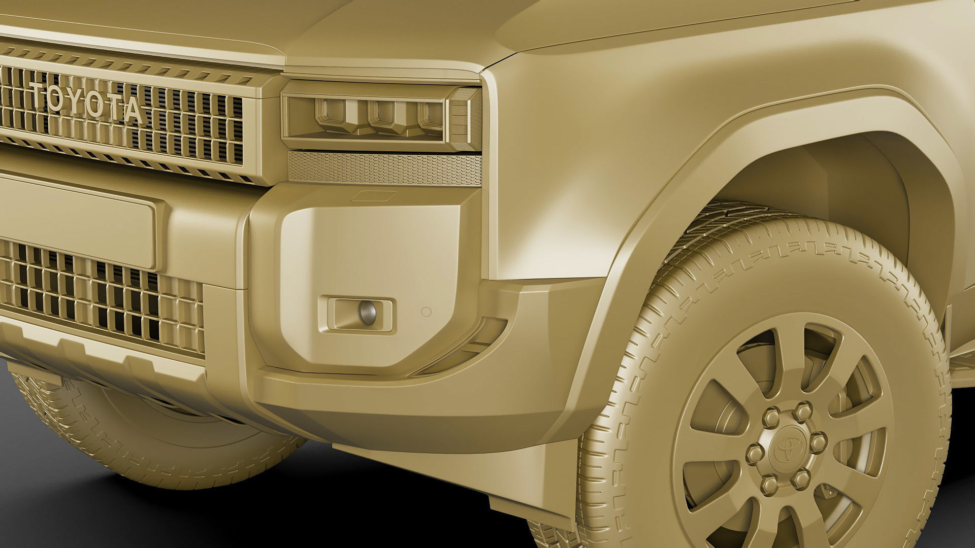 Toyota Land Cruiser 2025 3D model_31